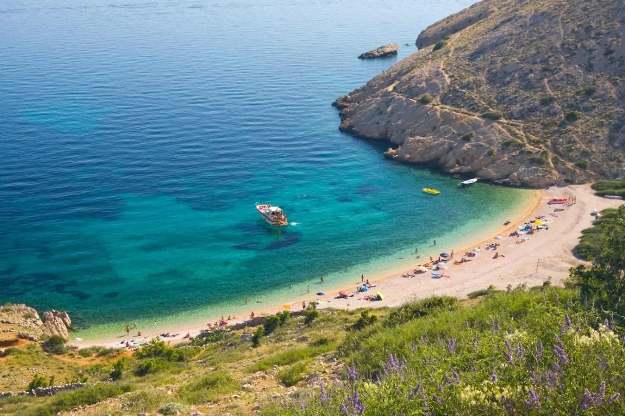 Apartmán House Baska Chorvatsko